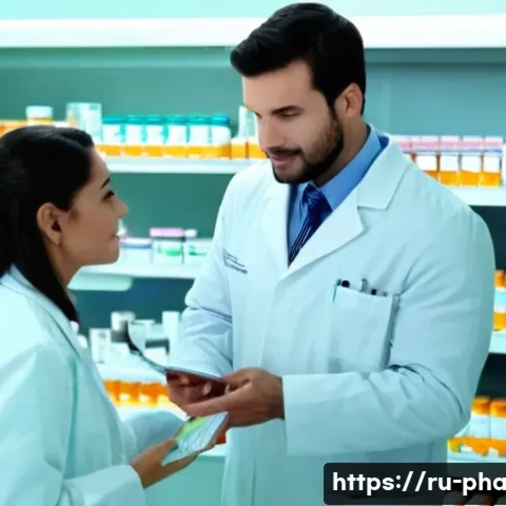 약사 공공 약국에서의 역할 - **Prompt 1: A Trustworthy Pharmacist's Consultation**
    "A bright, clean, and modern public pharma...