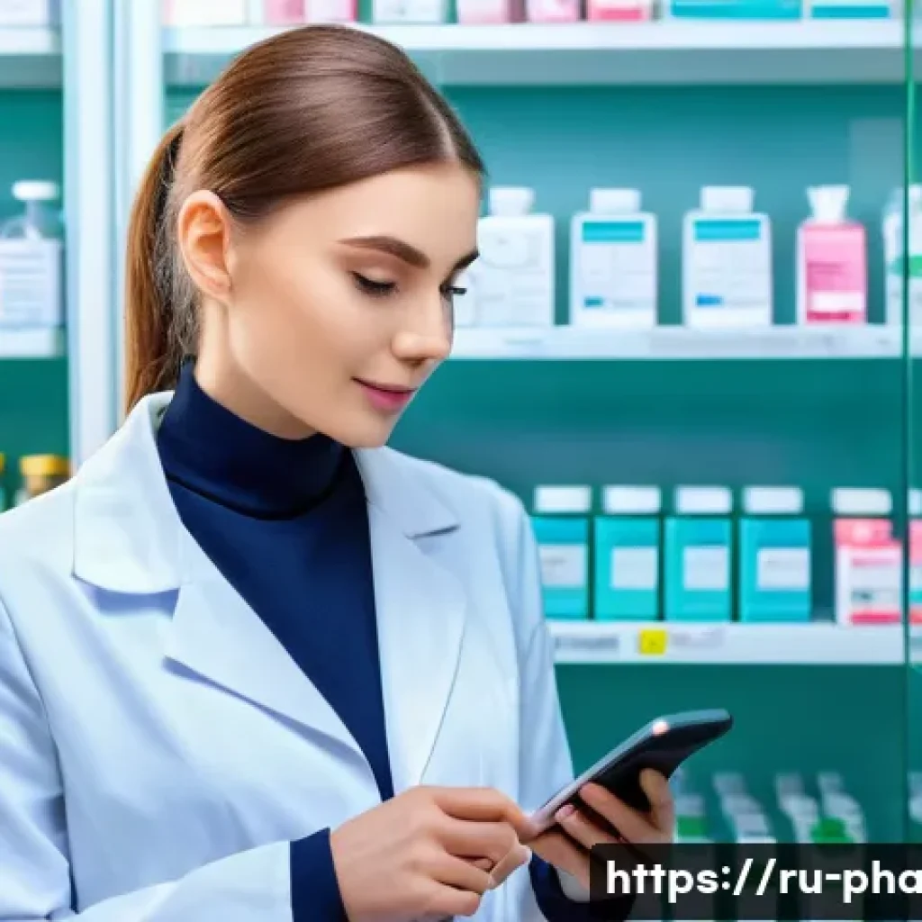 약사 약물 정책 변화와 대응 방안 - A modern pharmacy interior in Russia featuring advanced digital temperature and humidity monitoring ...